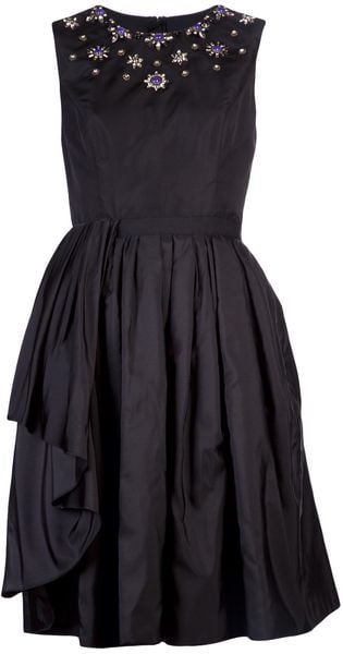 Jason Wu Jewel Neck Dress - Lyst