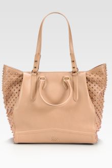 Christian Louboutin Justine Spike Stud Tote - Lyst
