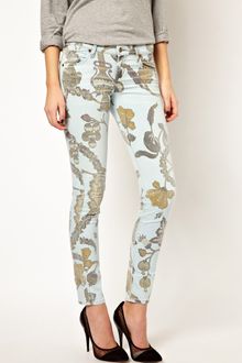 Citizens Of Humanity Printed Skinny Jeans - Lyst