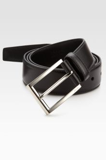 Prada Leather Belt - Lyst
