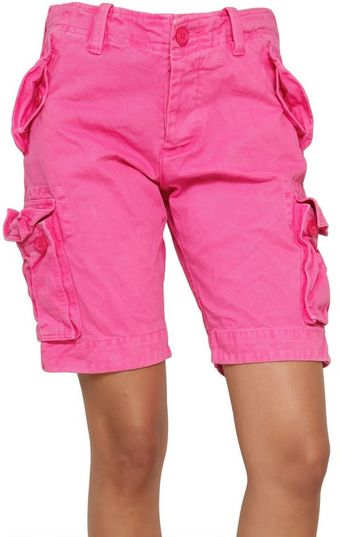 Superdry Cotton Cargo Shorts - Lyst