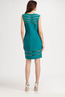 Tadashi Shoji Pintuck Dress - Lyst