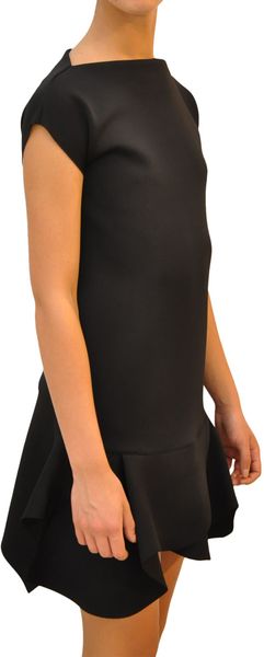 Givenchy Dress with Asymmetric Skirt in Black