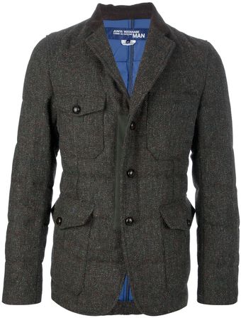 Junya Watanabe Blazer Style Padded Jacket - Lyst