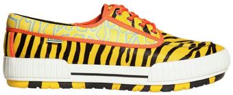 Kenzo Canvas Printed Pony Skin Sneakers - Lyst