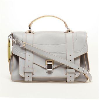 Proenza Schouler Large Leather Satchel - Lyst