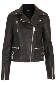 Topshop Biker Jacket - Lyst