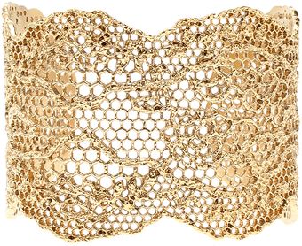 Aurelie Bidermann Laser Cut Lace Cuff - Lyst