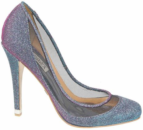 badgley mischka sparkly heels