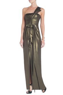 BCBGMAXAZRIA Barbara Oneshoulder Evening Gown - Lyst