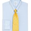 Brooks Brothers Supima Cotton Noniron Slim Fit Shadow Check Dress Shirt in Blue for Men (light blue) - Lyst