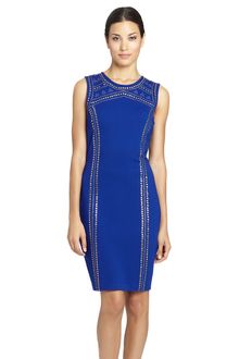 Cynthia Steffe Embellished Sleeveless Dress - Lyst