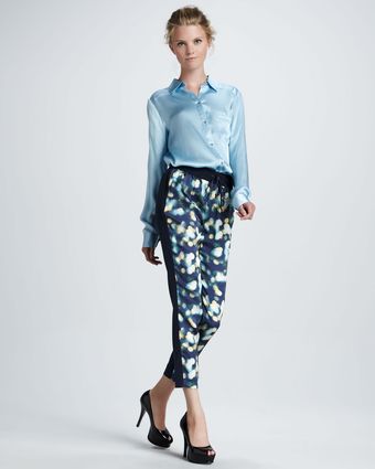 Elizabeth And James Gwen Printed Drawstring Pants Stylist Pick - Lyst