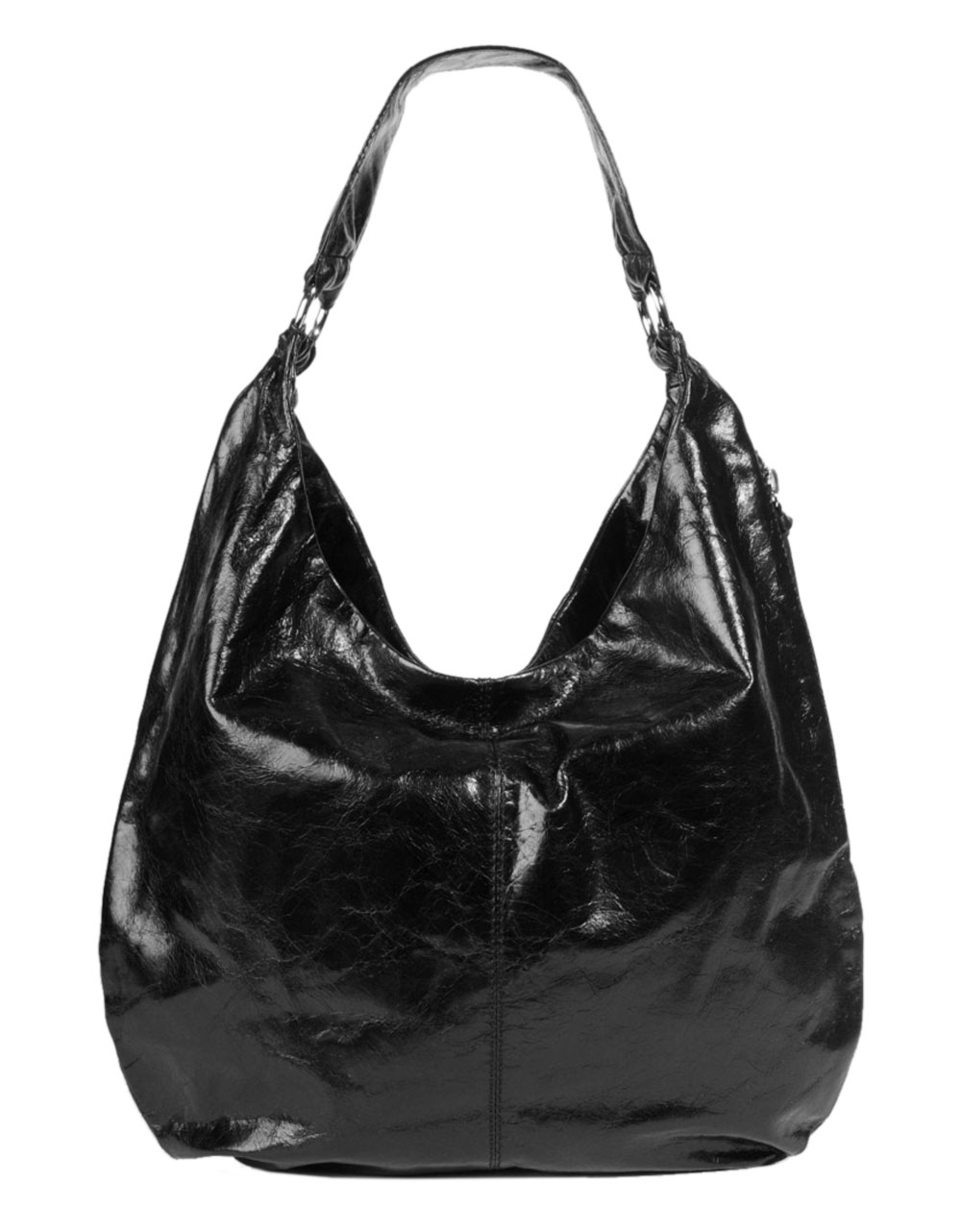 Hobo Vintage Leather Gabbor Shoulder Bag in Black | Lyst