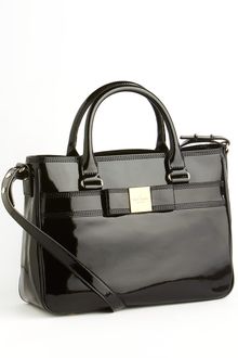 Kate Spade Patent Leather Satchel Bag - Lyst