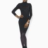Lauren By Ralph Lauren Merino Embroidered Dress in Black (black/ black) - Lyst
