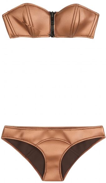 Lisa Marie Fernandez Bandeau Bikini - Lyst