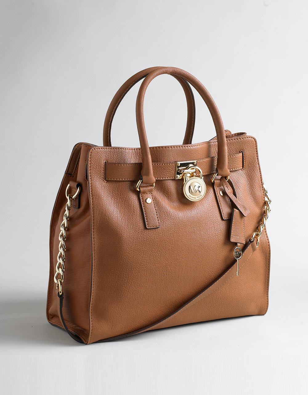 Michael Michael Kors Hamilton Large Tote in Brown (luggage) | Lyst