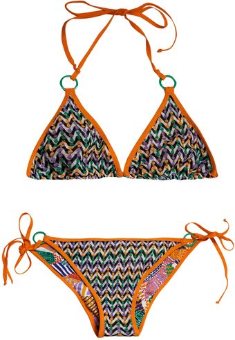 Missoni Mare Chevronknit Bikini - Lyst
