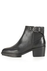 Topshop Parker Premium Chelsea Boots