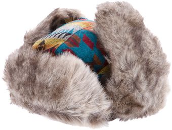 Pendleton Printed Trooper Hat - Lyst