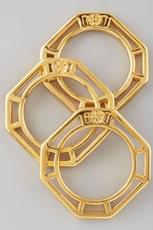 Tory Burch Audrina Stacking Rings - Lyst