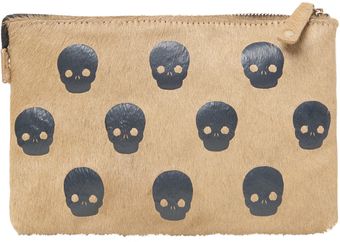 Zara Skull-Print Coin Purse - Lyst