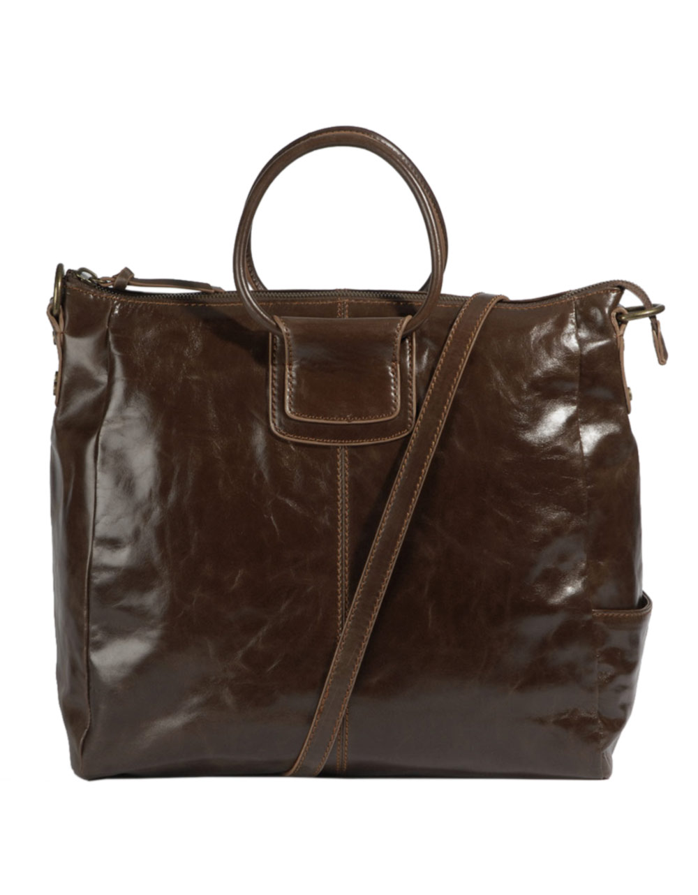 Hobo Vintage Leather Sheila Shoulder Bag in Brown (mocha) | Lyst