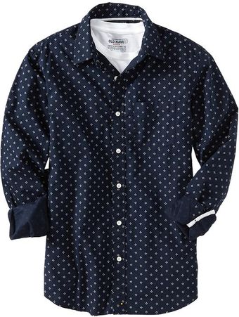 Old Navy Everyday Classic Regular Fit Shirt - Lyst
