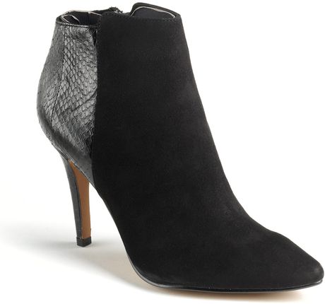 black boots with rose gold
