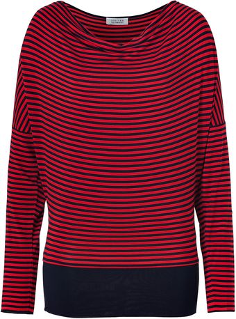Steffen Schraut Navyred Striped California Top - Lyst