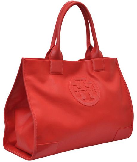 tory burch tote red