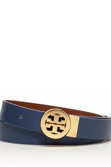 Tory Burch Rotating Logo Belt - Lyst