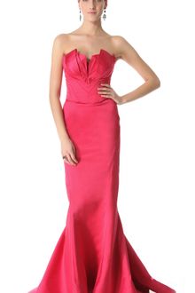 Zac Posen Duchesse Satin Gown - Lyst