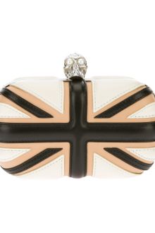 Alexander McQueen Union Jack Box Clutch - Lyst