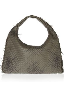 Bottega Veneta Maxi Veneta Intrecciato Leather Shoulder Bag - Lyst
