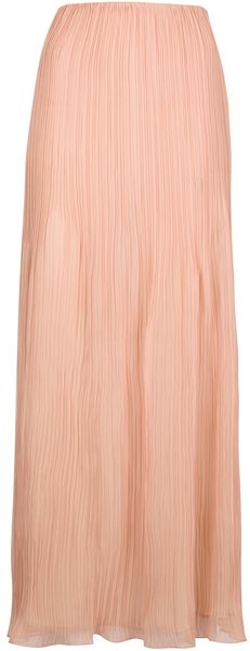 Chloé Pleated Maxi Skirt - Lyst