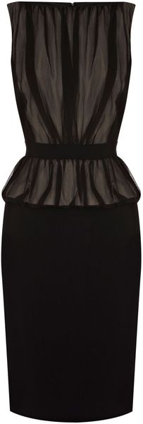 Coast Shandra Peplum Dress - Lyst