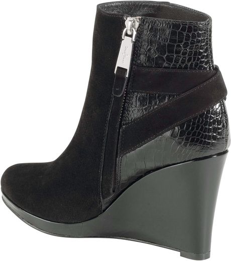 cole haan wedge booties