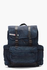 Diesel Denim Backpack