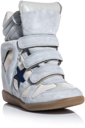 Isabel Marant Bayley Wedge Sneakers - Lyst