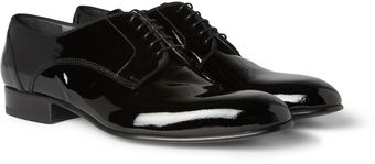 Lanvin Patentleather Derby Shoes - Lyst
