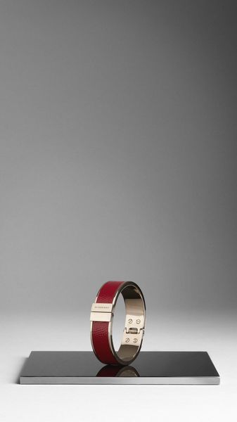 Burberry London Leather Cuff - Lyst