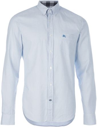 Burberry Brit Striped Classic Collar Shirt - Lyst