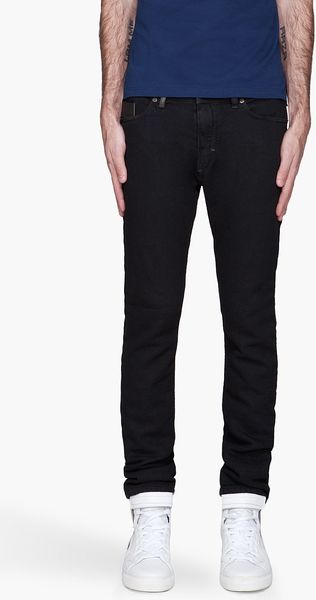 Diesel Black New Tepphar Joggjeans - Lyst
