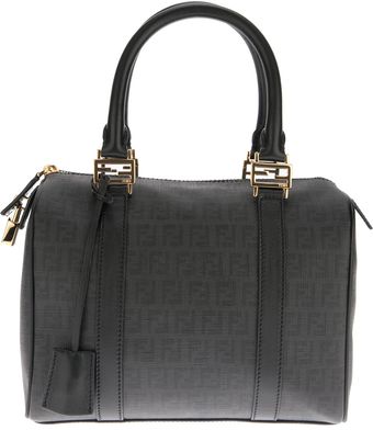 Fendi Logo Bowling Bag - Lyst