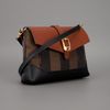 Fendi Striped Shoulder Bag in Brown - Lyst