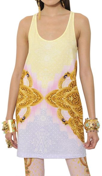 Manish Arora Printed Cotton Jersey Dress - Lyst