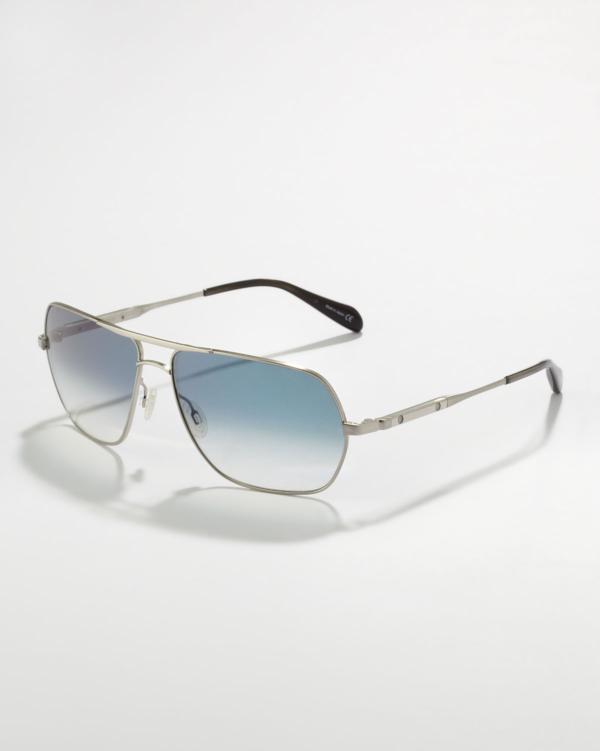 Oliver Peoples Kelton Photochromatic Aviator Sunglasses in Blue for Men