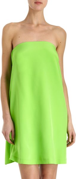 Wayne Strapless Mini Dress - Lyst